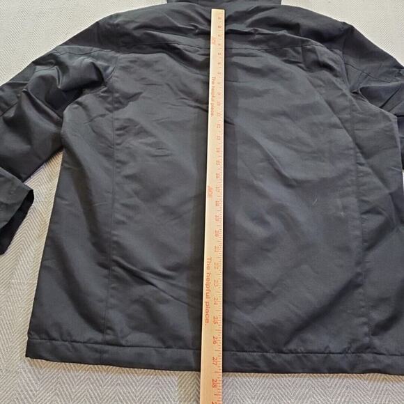Hawke & Co Performance Black Hoodie Men's Size Large Zip Jacket Fleece Lined NWT - Picture 11 of 16